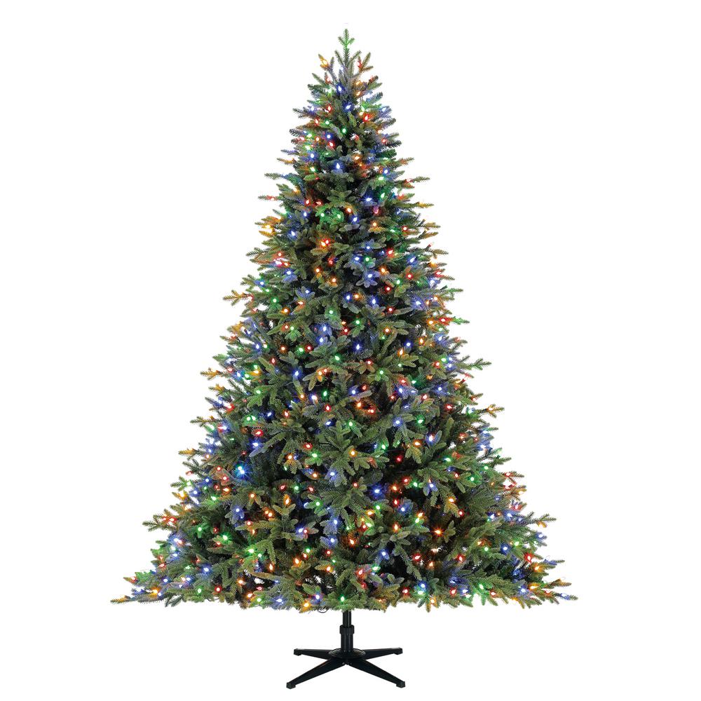7.5 ft. PreLit LED Spruce Artificial Christmas Tree with [ 1000 x 1000 Pixel ]