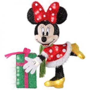 Disney/Pixar 27.953-in Minnie Mouse Sculpture with White Incandescent Lights