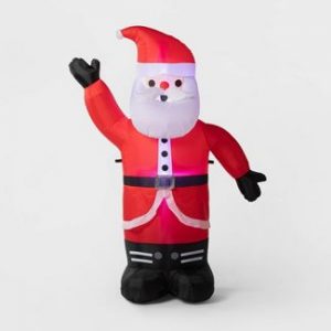 6′ Christmas LED Santa Inflatable Holiday Decoration – Wondershop™