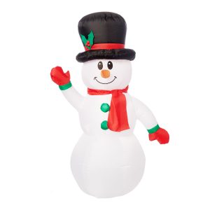Holiday Time Yard Inflatables Snowman, 4 ft